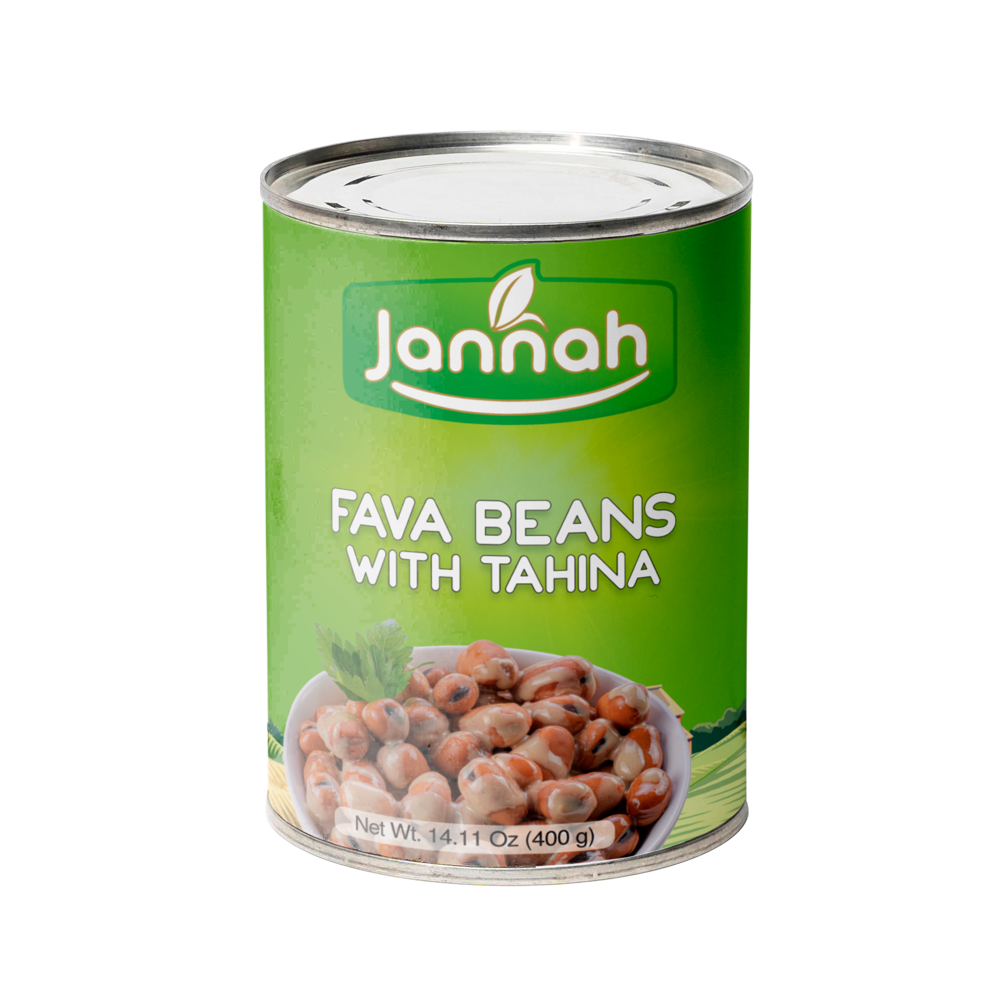 Fava Beans with Tahina 14.11oz/400g – Jannah